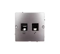 Conector teleinformático RJ45 cat.5e + Simon Basic BMF5T.02/21