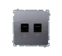 Conector teleinformático RJ45 cat.5e + Simon Basic BMF5T.02/43