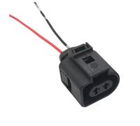 conector terminal Cuerno Eléctrico Auto Impermeable Haz Cables 2P 3.5m M Con El Alambre 1J0973722 1717692-1 1717692-6(2p female)