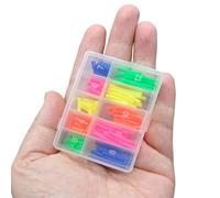 Conector Terminal de Nailon,Estables Portátiles de Colores con de Almacenamiento - Juego de Aguja para Cebo de,para Río Lago Jigging Somero Trolling Casting Arroyo Agua de Mar