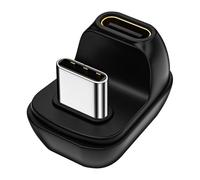 Conector Tipo C: USB 4.0 Multidireccional, Concentrador De Codo De 90 Grados, Pantalla De Vídeo, Puente De Transmisión De Resolución De 60 Hz | Cargador Vertical De Electrónica Que Ahorra Espacio Para