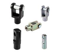 Conector tipo Y for cilindro, ojo de pez, cabezal flotante universal, junta neumática, accesorios for cojinetes de unión(M36*2I 型接头)