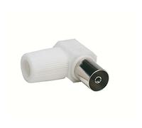 CONECTOR TV HEMBRA ACODADO/BISAGRA