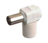CONECTOR TV HEMBRA ACODADO/BISAGRA