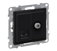 Conector TV tipo F 1,5dB + RJ45 Cat 6 UTP SUNO 721462