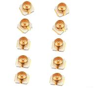 Conector U.FL-R para PCB SMD para ipx macho para mini tarjeta 0-4 GHz 50Ω contacto oro blanco LCP carcasa para módulos WLAN