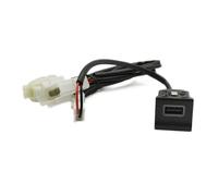 Conector USB AUX para Coche Puerto USB Central, para VW, para Adaptador de Carga rápida para Polo 2014 2015 2016, para Toma de Corriente QC30