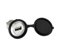 Conector USB de 22 mm, diámetro de Montaje de Metal, USB 2.0 Hembra A a Hembra A (,)