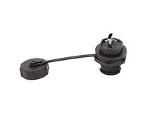 Conector USB Impermeable IP68, Micro USB Hembra para Placa Base, Rosca 5 / 8in - 27UNS, Protección Alta - Resistente a la Corrosión, Bloqueo de Hebilla Práctico, Ideal para Equip