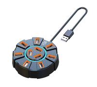 Conector USB para computadora, enchufe de transferencia de datos, panel de ranura delgada, puente multienlace, montaje de enchufe periférico, tira adaptadora de almacenamiento, uso de ruta de canal de