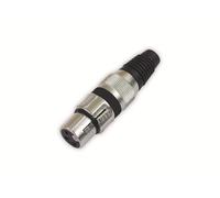 Conector XLR de 3 pines bk 10x