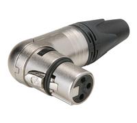 Neutrik NC3FRX - Conector aéreo acodado XLR hembra