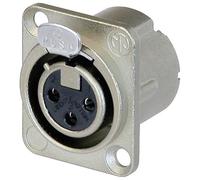 Conector XLR Neutrik NC4MD-LX-B DLX 4 Pines Rectos Negro 1 Pieza