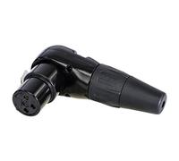 Conector XLR Rean RC3FR-B Ángulo Derecho 3 Pines 1 Unidad