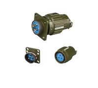 Conector Y2M de 2/3/4/5/7/10/14/16 pines YP21 de 21 mm, conector de aviación, conector macho hembra for cable de aviación.(Y2M-3PIN)