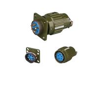 Conector Y2M de 2/3/4/5/7/10/14/16 pines YP21 de 21 mm, conector de aviación, conector macho hembra for cable de aviación.(Y2M-5PIN)