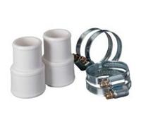 Conectores 2x y abrazaderas 4x diam38/32mmGre AR511 x pisc FT