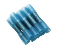 Conectores a Tope termorretráctiles aislados, terminales de crimpado eléctrico, Impermeables, AWG 22-18, AWG 16-14, AWG 12-10, 10/20/30/50 Unidades(Blue,10PCS)