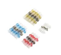 conectores a tope termorretráctiles Conectores de cables eléctricos, empalme a tope aislado, terminal soldadura termorretráctil, conectores a impermeables(100pcs with box)