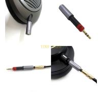 Conectores adaptadores portátiles chapados en oro de 5,4 cm de longitud K32C para Audio-Technica ATH-M70X M40X M50X M60X para Sennheiser