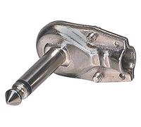 Conectores Alpha Audio Jack, 6,3 mm jack mono curvado