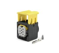 Conectores automotrices impermeables de 6 pines 2-1418469-1, serie de conectores sellados de alta resistencia de 1,6mm, sello de Terminal adicional ANNBCDL(2-1418469-1)