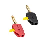 Conectores banana de 32 A, terminales de conexión rápida de 4 mm, conector banana para cine en casa, altavoces, conectores de cable