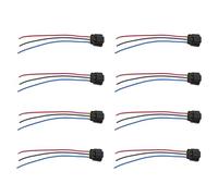 conectores bobina coche Compatible Con Mazda Para Miata 2004-2005 Para Millenia 1995-2002 Conector De Automóvil De 3 Pines Sensor Medidor De Flujo De Aire Piezas De Repuesto AFH70M56A(8 PCS)