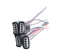 Conectores Bobina Encendido Compatible Con Chevrolet Para Prizm 1999-2002 4 Piezas Conector Bobina Encendido Arnés Adaptador Coleta Juego Reparación Cableado 90980-11885