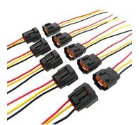 Conectores Bobina Encendido Compatible Con Mitsubishi Para Colt 1988-1992 Conjunto Arnés Impermeable Recambio Para Bobinas Encendido Con Conector Y Cable Referencia MD361710(10PCS)