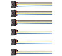 Conectores Bobina Encendido Compatible Con Pontiac Para Vibe 2003-2010 Conector Enchufe Arnés Bobina Encendido 4 Vías Conjunto Adaptador Arnés Impermeable 90980-11885(6pcs)