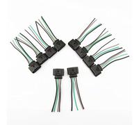 Conectores Bobina Encendido Compatible Con VW Para Passat 20 Piezas Conector Bobina Encendido 4 Pines Adaptador Reparación Arnés Cableado Conjunto Eléctrico Impermeable 1J0973724