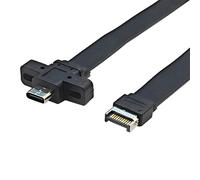 Conectores Cable de extensión del panel frontal USB 3.2, cable deflector GEN2x2 A