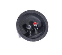 Conectores de abrazadera de resorte redondos de 72 mm, cobre libre de oxígeno para mejorar el sonido, no atornillar, clip de resorte, conectores de altavoces