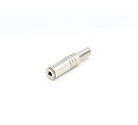 Conectores de audio 609080 3,5 mm Jack Socket, estéreo, versión de metal