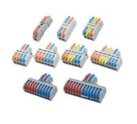 Conectores de Cable cableado, conductores eléctricos compactos universales 2/3 pines, divisor empalme SPL(D3-9)