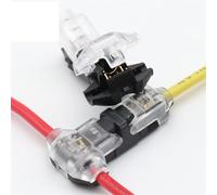 Conectores de Cable de Alambre, terminales de crimpado, Empalme rápido, Kit de Herramientas de Audio for Coche de 24-18 AWG, 5 Piezas
