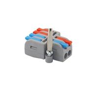 Conectores de cable de cableado rápido Mini, divisores compactos universales, bloques de terminales de inserción for el hogar, 10/30/50 unidades(M2-2,30 PCS)