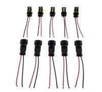 Conectores de cable eléctrico sellados IP67 de 12 V y 2 pines, impermeables, compatibles con aplicaciones marinas de motocicletas automotrices, camiones