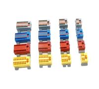 Conectores de cable modulares fijos, empalme compacto, iluminación, bloque de terminales de enlace múltiple, 1 entrada, salida múltiple, 1 ud.(225-10PG-Y)