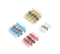 Conectores De Cable TermorretráCtiles Kit de conectores empalme aislados for cables eléctricos, terminales conexión termorretráctiles mixtos, manguitos soldadura, 50/100/250 unidades(300PCs With Box)