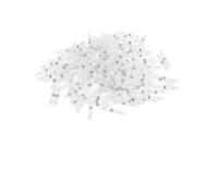 Conectores de cable termorretráctiles, Kit de conectores soldadura a tope termorretráctiles impermeables marinos multicolores 10/30/50/100 PCS(White,100PCS)