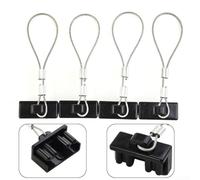 Conectores de cable y alambre, 4 unids 50A Cubierta de Polvo para Terminales de Batería Protección Retardante de Llama para Caravana y Uso Industrial