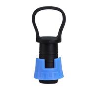 Conectores de cinta goteo 16MM adaptador acoplamiento tubería jardín accesorios bloqueo rosca manguera riego enchufe extremo en T codo cierre(E,5pcs)
