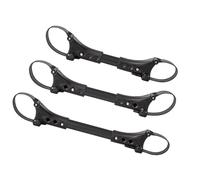 Conectores de cochecito de 3 piezas para gemelos, carritos de cochecito, convierta dos individuales en una conexión doble portátil