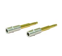 Conectores De Enchufe Macho Estéreo De 3.5 Mm Cable Auriculares Placa Oro Reemplazo Enchufe para MEE 99 Kit Reparación Auriculares