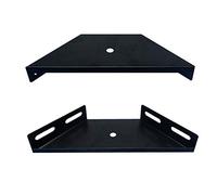 Conectores de Esquina, 2 Piezas Brida Trapezoidal Soporte de Alto Rendimiento, Soporte de Estantería, Fijación de Muebles, Articulación de Esquina, Conexión para Muebles, 230 x 92 x 71 mm