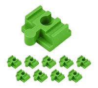 Conectores de ferrocarril de madera - 10 Uds Ferrocarril Track Adapter Accesorios | Adaptador de conexión para niños a partir de 3 años Sala de juegos Dormitorio Sala Vacaciones Cumpleaños Guardería