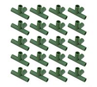 Conectores de jardinería de plástico PP para refuerzo de marco de invernadero y construcción modular de estructura de jardín (B)