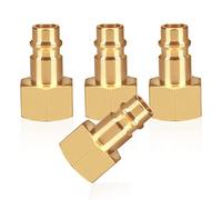 Conectores de línea de aire Euro Airline para compresor de manguera de 1/4", 1/2", 3/8" BSP, DN6, DN9, DN13, acoplador de aire y kit de acoplamientos macho, dorado